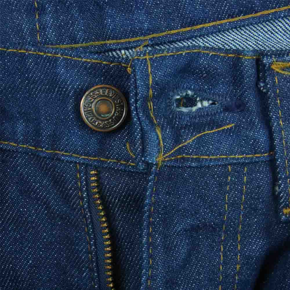 Levi's リーバイス 20517 0217 オレンジ タグ ボタン裏刻印 542 デニム パンツ インディゴブルー系 W28 L30【中古】