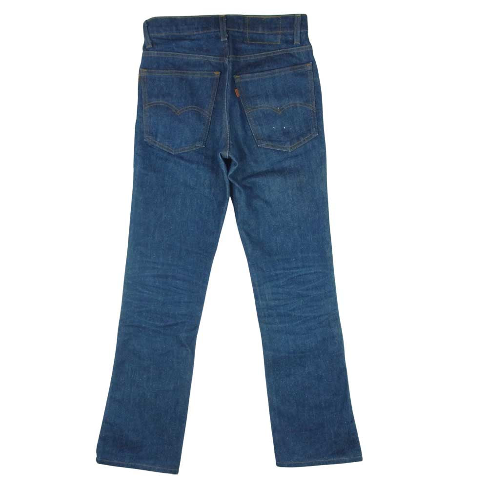 Levi's リーバイス 20517 0217 80s ボタン裏刻印 561 オレンジ タグ ブーツカット デニム パンツ インディゴブルー系【中古】