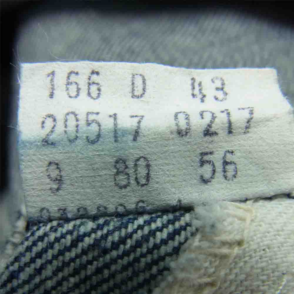 Levi's リーバイス 20517 0217 80s ボタン裏刻印 561 オレンジ タグ ブーツカット デニム パンツ インディゴブルー系【中古】