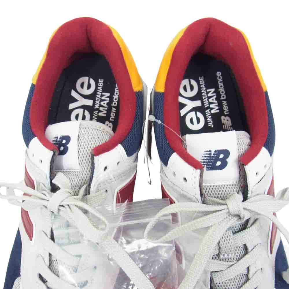 NEW BALANCE ニューバランス 574 × eYe JUNYA WATANABE MAN ジュンヤワタナベコムデギャルソン WI-K193-100 legacy レガシー ローカット スエード スニーカー マルチカラー系 28cm【新古品】【未使用】【中古】