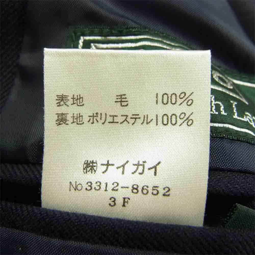 POLO RALPH LAUREN ポロ・ラルフローレン 金ボタン 紺ブレザー ウール