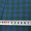 Drawer ドゥロワー チェック 巻き スカート ロング グリーン系 36【中古】