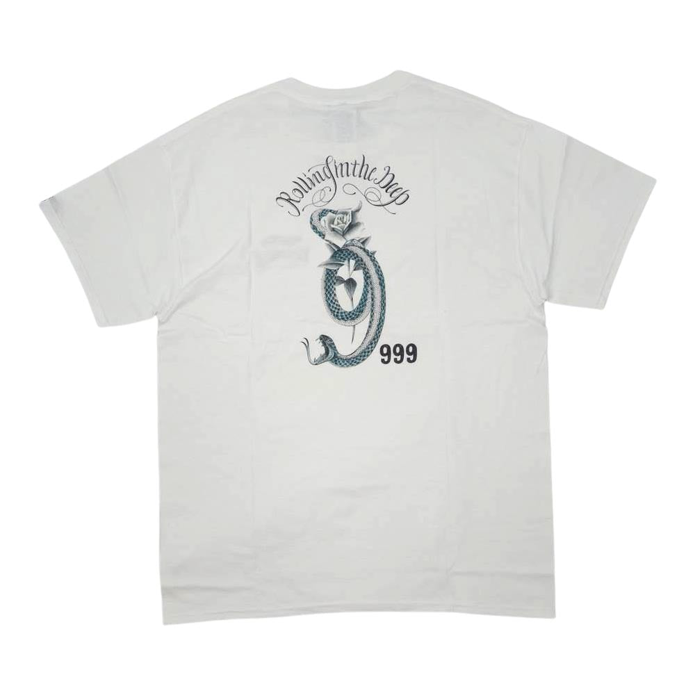 THRASHER スラッシャー × CLUCT 9th ANNIVERSARY クラクト 9周年 アニバーサリー Tシャツ ホワイト系 L【新古品】【未使用】【中古】