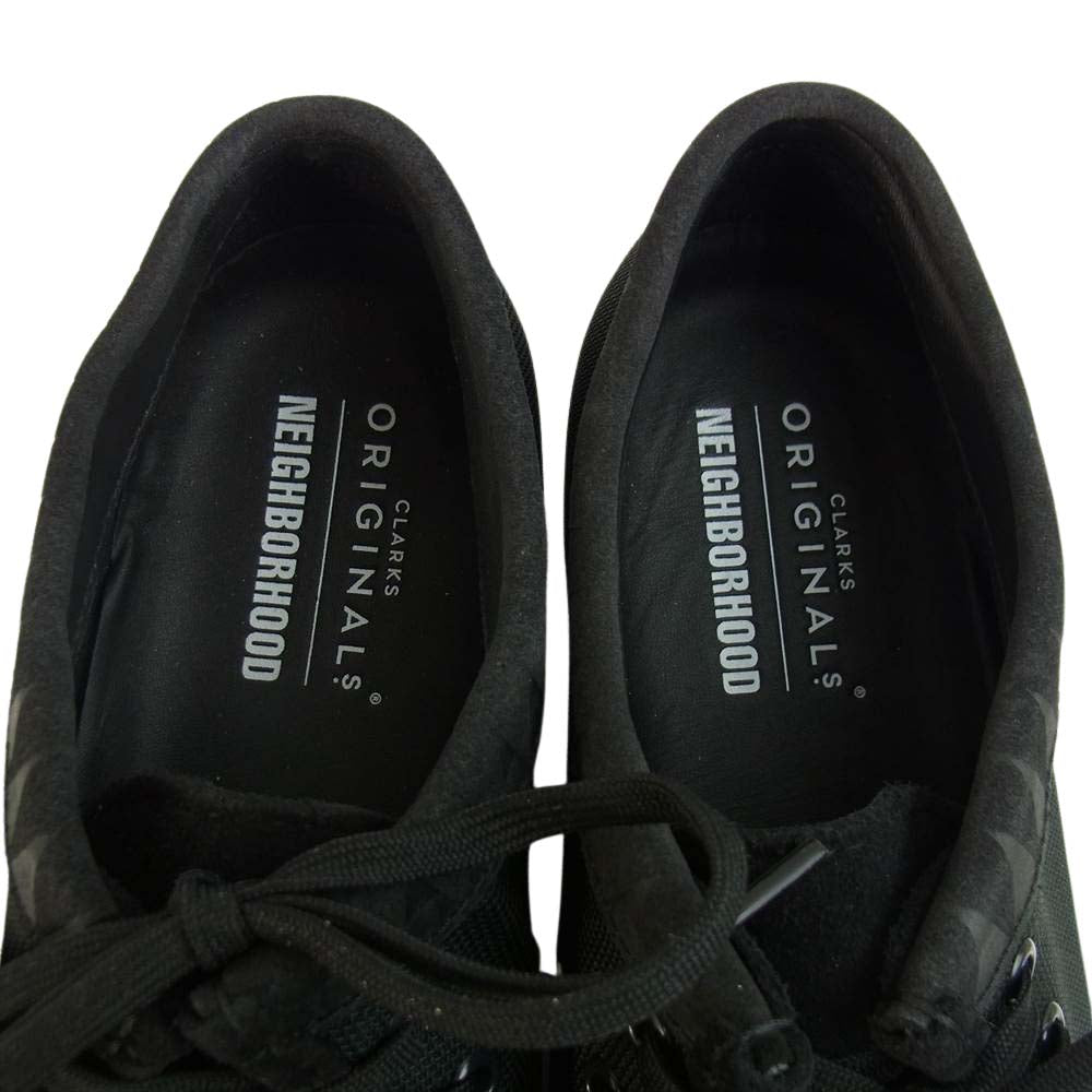 NEIGHBORHOOD ネイバーフッド CLARKS Wallabee GTX GORE-TEX クラークス ワラビー ゴアテックス ブーツ ブラック系 27cm【新古品】【未使用】【中古】