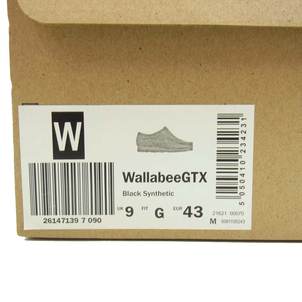 NEIGHBORHOOD ネイバーフッド CLARKS Wallabee GTX GORE-TEX クラークス ワラビー ゴアテックス ブーツ ブラック系 27cm【新古品】【未使用】【中古】