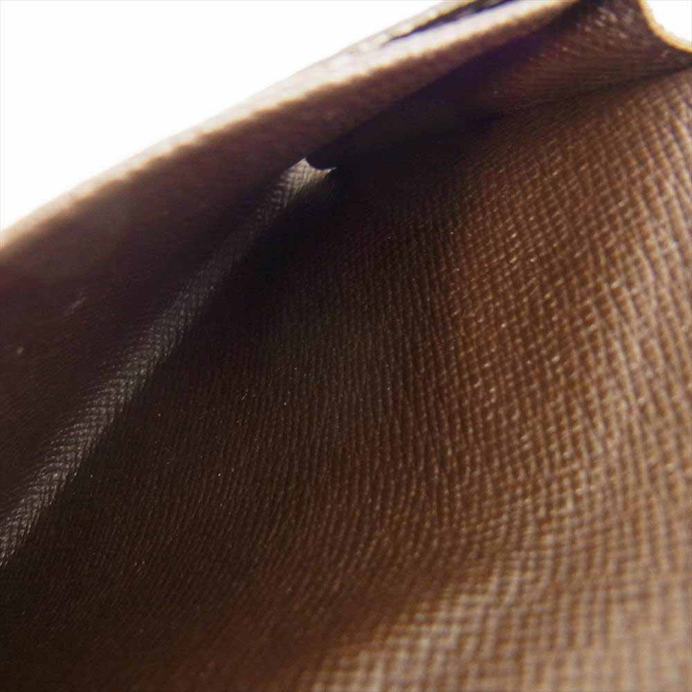 LOUIS VUITTON ルイ・ヴィトン N62920 ダミエ アンヴェロップ カルト ドゥ ヴィジット 名刺入れ カードケース ブラウン系【中古】