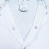 MAISON MARGIELA メゾンマルジェラ 10ライン スタッフタグ S30DL0358 スナップ ハトメシーム オープンカラー シャツ ホワイト系 39【中古】