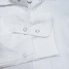 MAISON MARGIELA メゾンマルジェラ 10ライン スタッフタグ S30DL0358 スナップ ハトメシーム オープンカラー シャツ ホワイト系 39【中古】