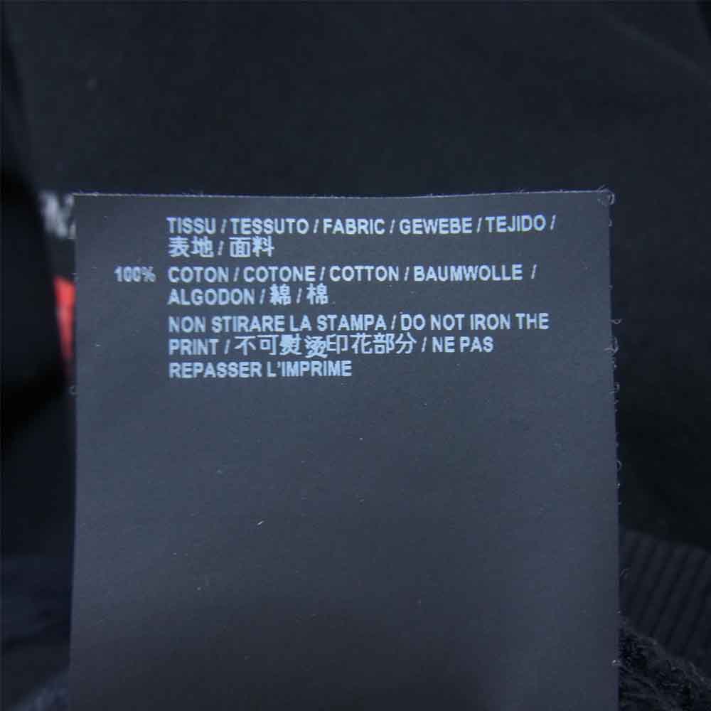 SAINT LAURENT サンローラン ケリングジャパンタグ 553452 YBCP2 ポラロイドプリント プルオーバー パーカー ブラック系 XS【中古】
