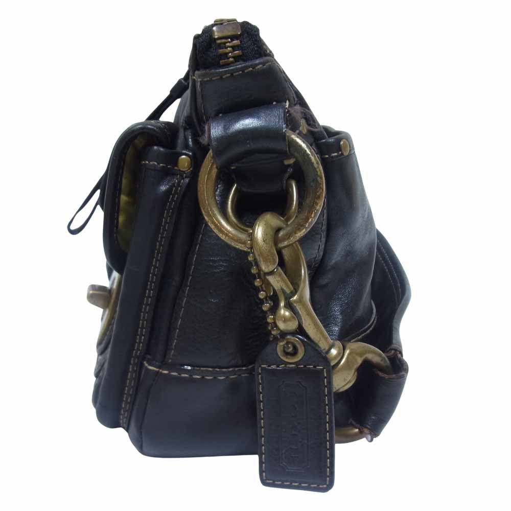 コーチ レガシー ショルダーバッグ 65th レザー 濃茶 COACH コーチ 