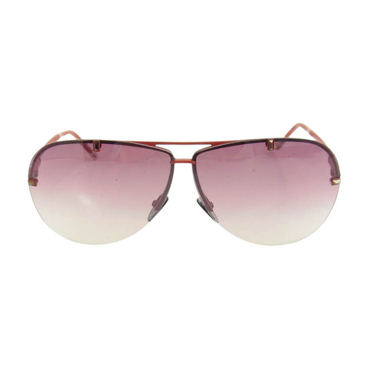 Christian Dior クリスチャンディオール TOREADIOR スタッズ サングラス レッド系【中古】