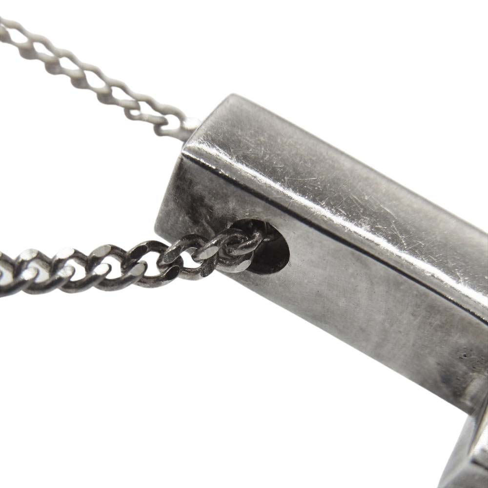 GUCCI グッチ ITALY CROSS NECKLACE イタリアン クロス ネックレス  シルバー系【中古】