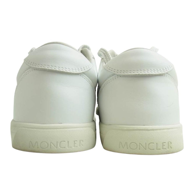 MONCLER モンクレール NEW MONACO モナコ サイドロゴ スニーカー ホワイト ホワイト系 40【中古】