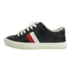 MONCLER モンクレール NEW MONACO SCARPA モナコ サイドロゴ スニーカー ブラック ブラック系 41【中古】