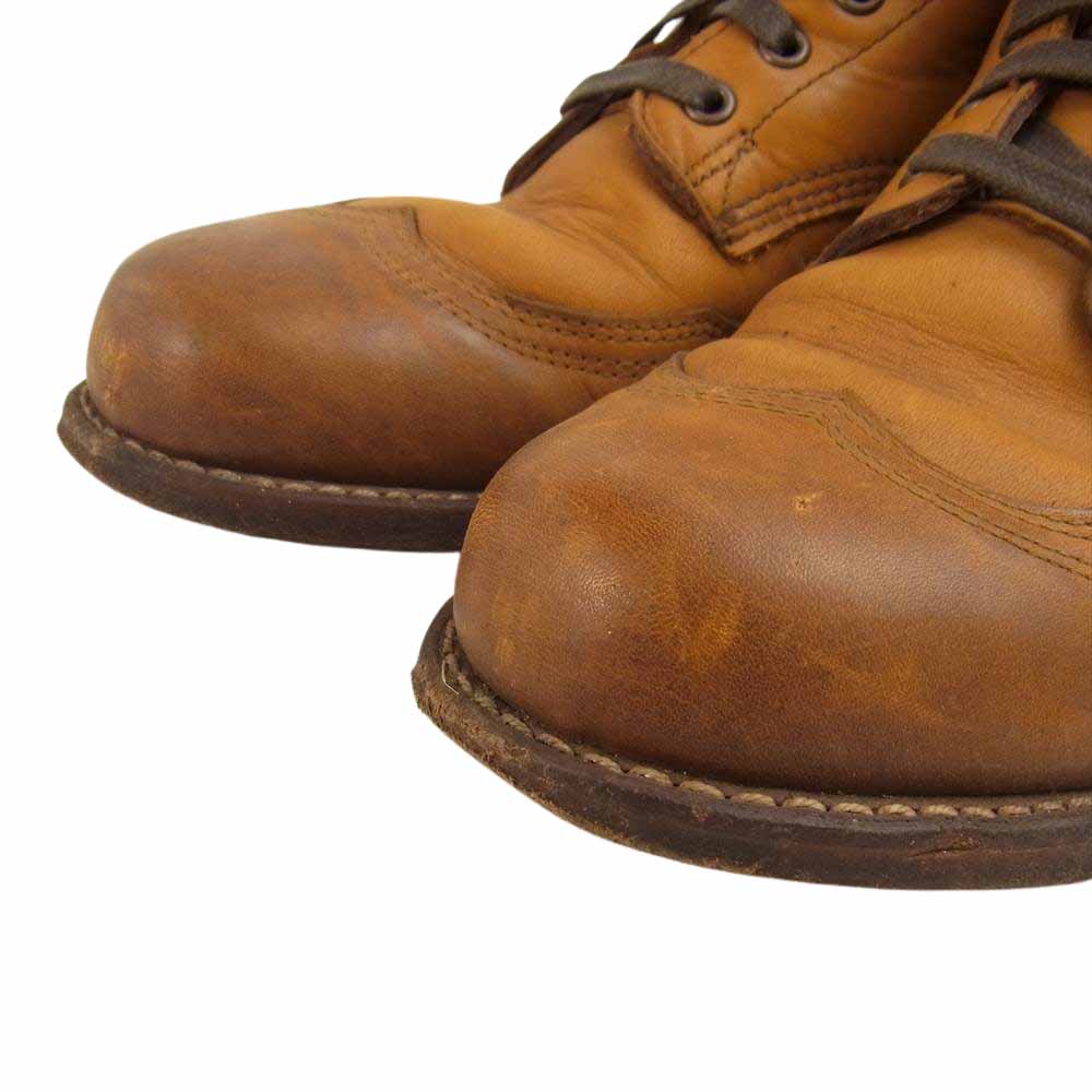 WOLVERINE ウルヴァリン 1000 MILE BOOT ウィングチップ マイル ブーツ ライトブラウン系【中古】