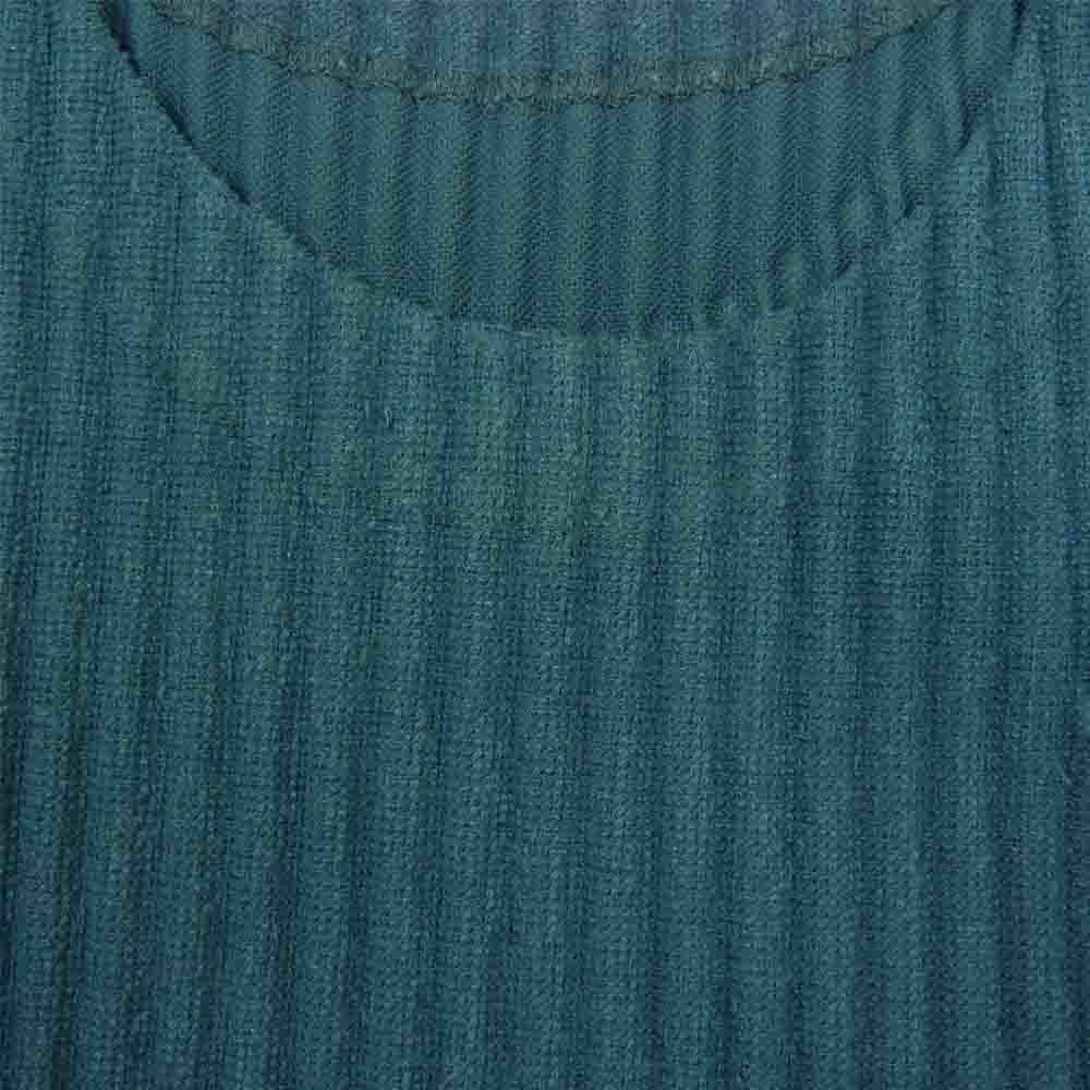 ISSEY MIYAKE イッセイミヤケ HOMME PLISSE オムプリッセ HP21JK151 プリーツ カットソー 長袖 グリーン系 3【中古】