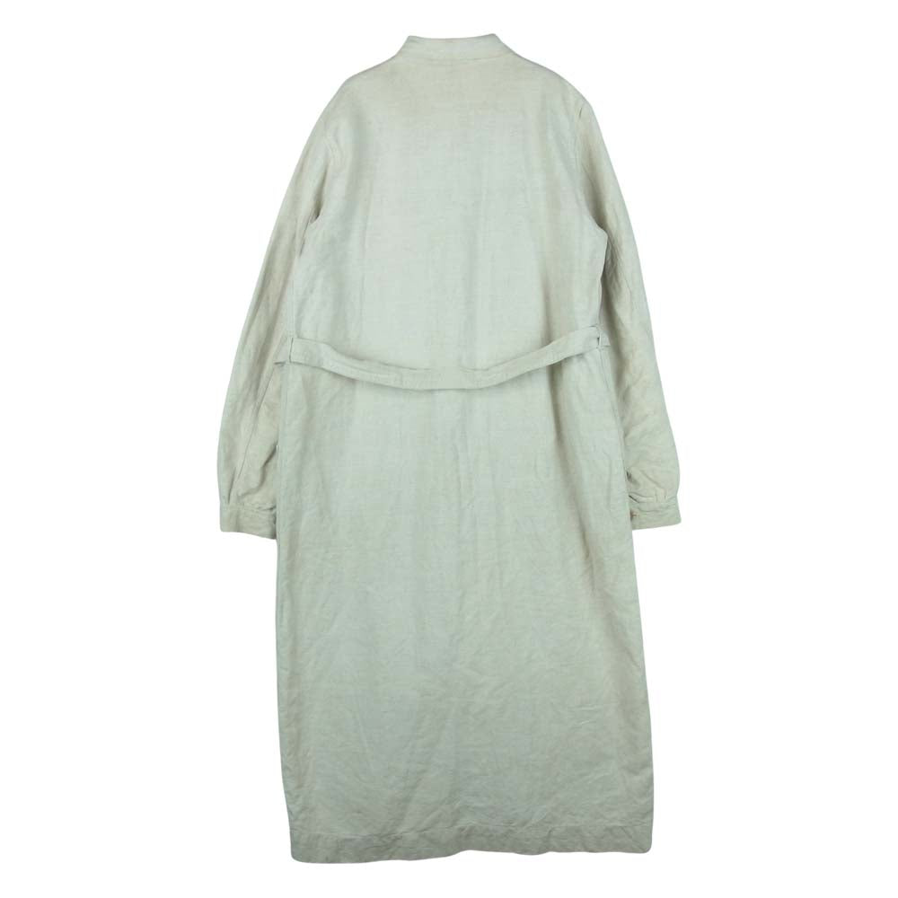 ユーロヴィンテージ フランス リネン レディース コート ベージュ系【中古】