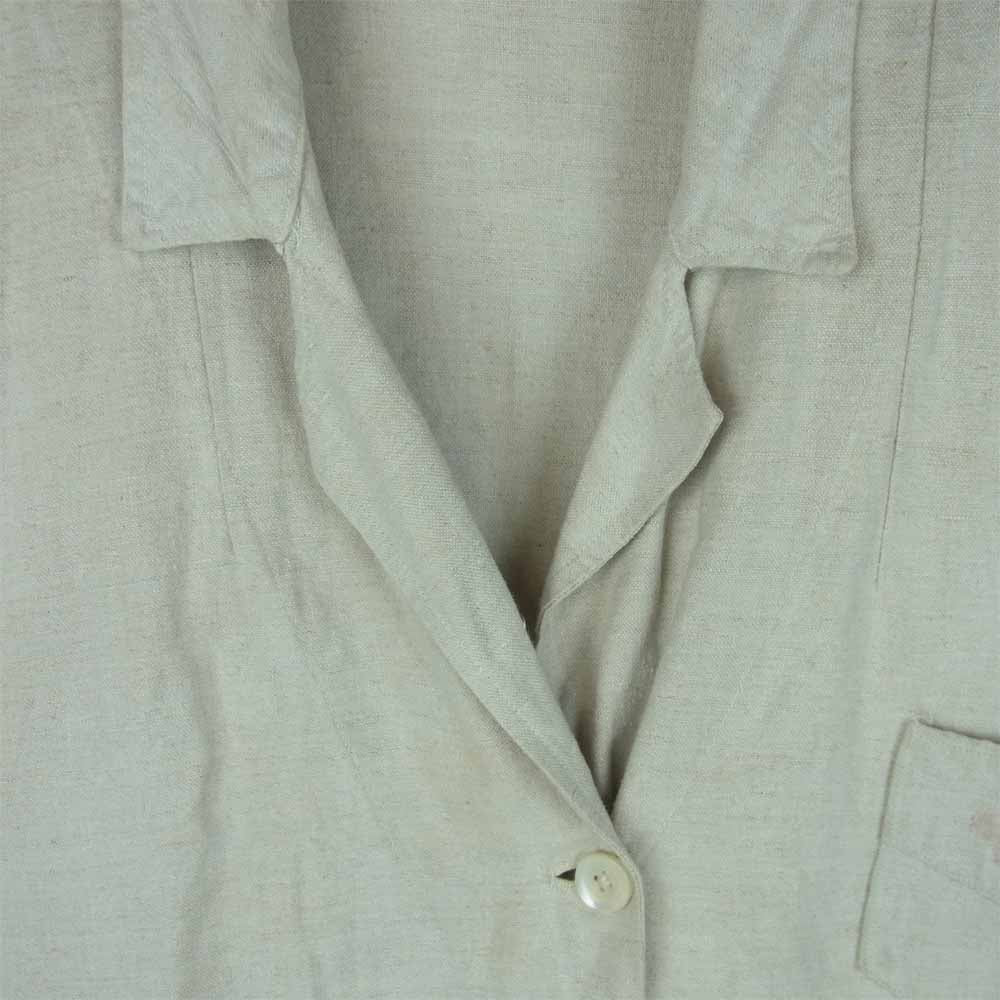 ユーロヴィンテージ フランス リネン レディース コート ベージュ系【中古】