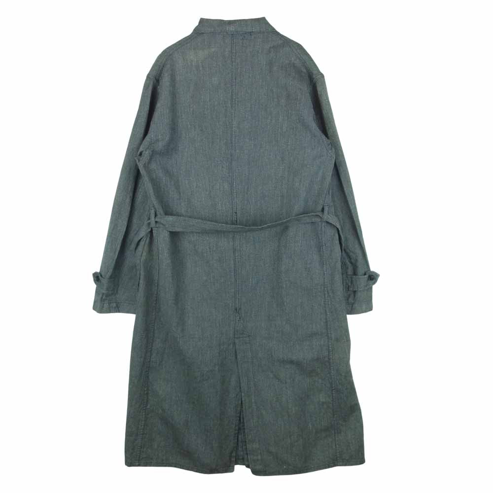 ユーロヴィンテージ フランス ヴィンテージ アトリエ ワーク コート グレー系 48【中古】