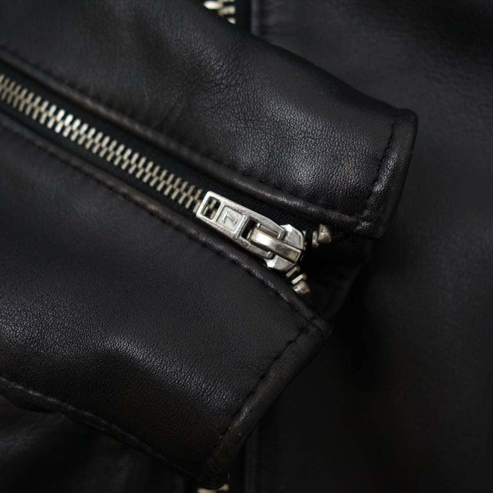 Lewis Leathers ルイスレザー 441T Cyclone サイクロン タイトフィット カウハイド ライダース ジャケット ブラック系 38【中古】