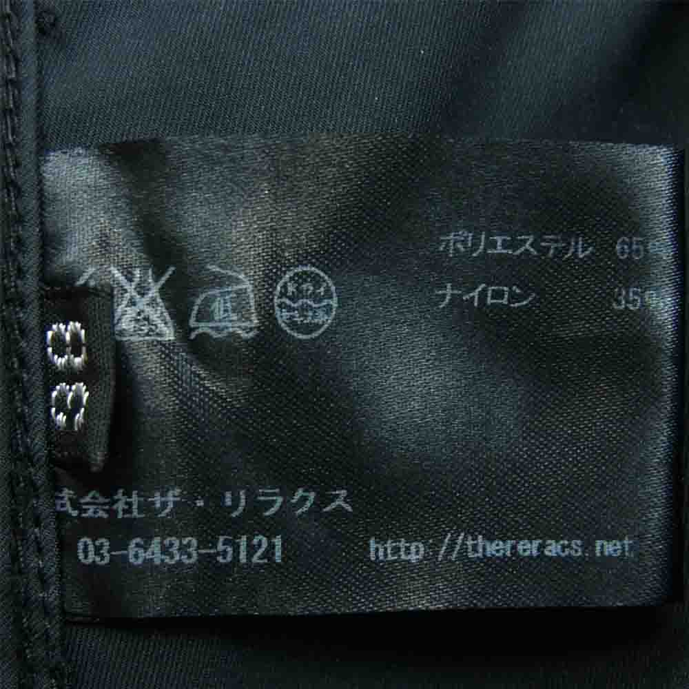 THE RERACS ザリラクス LOOSE SHORT MODS COAT ルーズ ショート モッズ コート 日本製 ブラック系【中古】