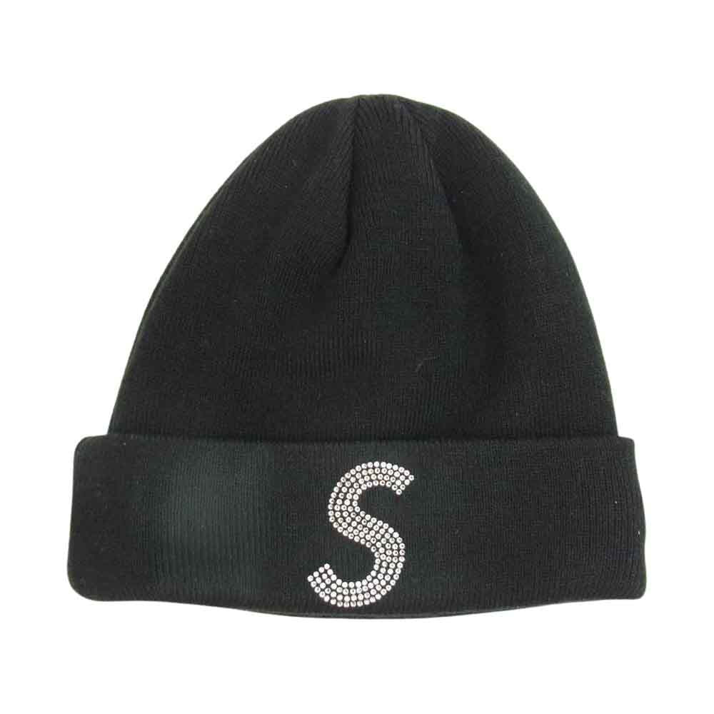 Supreme シュプリーム 21SS Swarovski S Logo Beanie スワロフスキー ロゴ ビーニー ブラック系【中古】