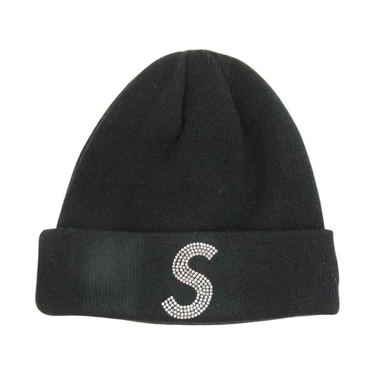 Supreme シュプリーム 21SS Swarovski S Logo Beanie スワロフスキー ロゴ ビーニー ブラック系【中古】