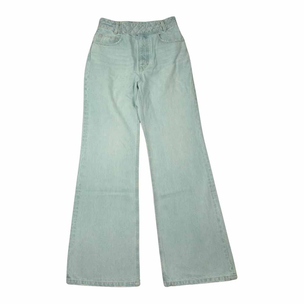 ボーダーズ アット バルコニー BD2211-3F-09  フレア デニム パンツ 36 インディゴブルー系 36【新古品】【未使用】【中古】