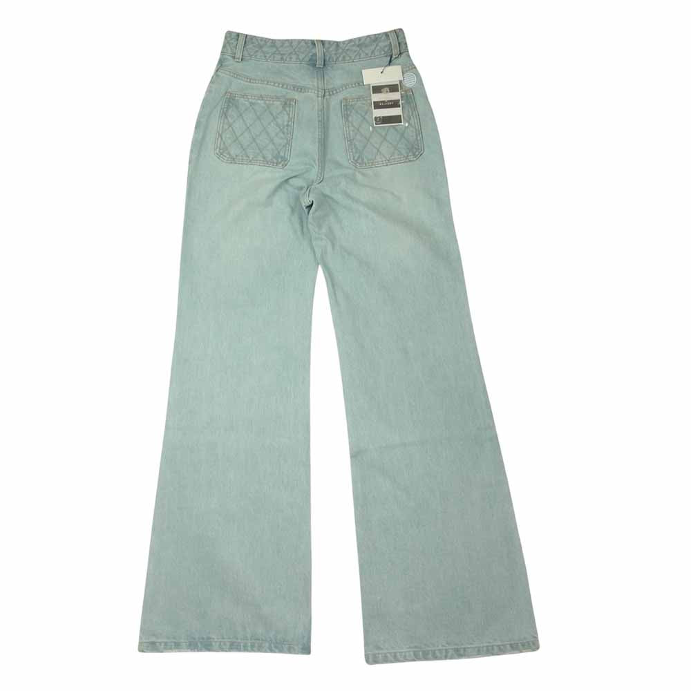 ボーダーズ アット バルコニー BD2211-3F-09  フレア デニム パンツ 36 インディゴブルー系 36【新古品】【未使用】【中古】