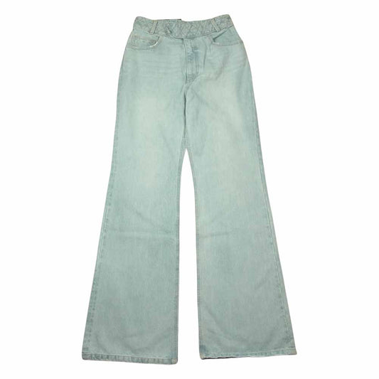 ボーダーズ アット バルコニー BD2211-3F-09  フレア デニム パンツ 38 インディゴブルー系 38【新古品】【未使用】【中古】