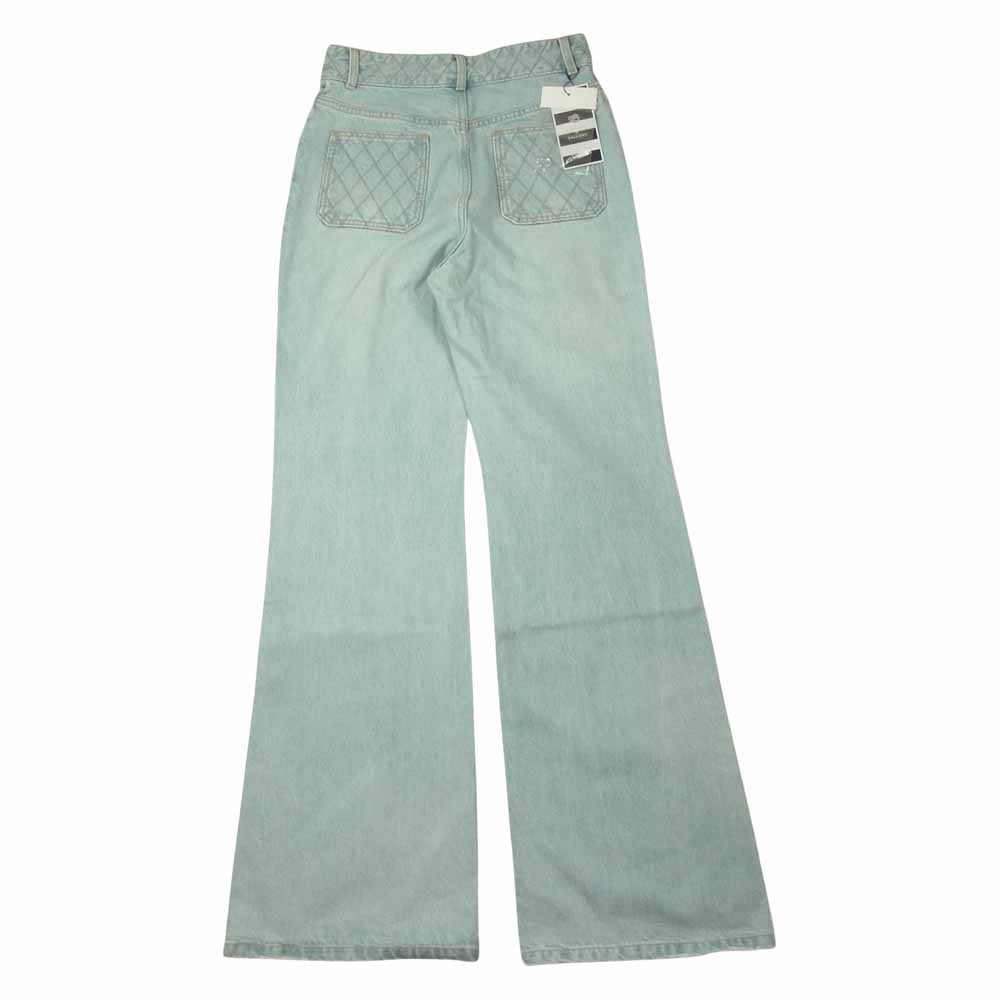 ボーダーズ アット バルコニー BD2211-3F-09  フレア デニム パンツ 38 インディゴブルー系 38【新古品】【未使用】【中古】