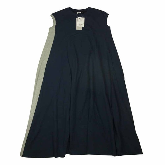 Champion チャンピオン CWST321 BEAMS ビームス 別注 CRAZY クレイジーパターン スウェット ワンピース ネイビー系 XS【新古品】【未使用】【中古】