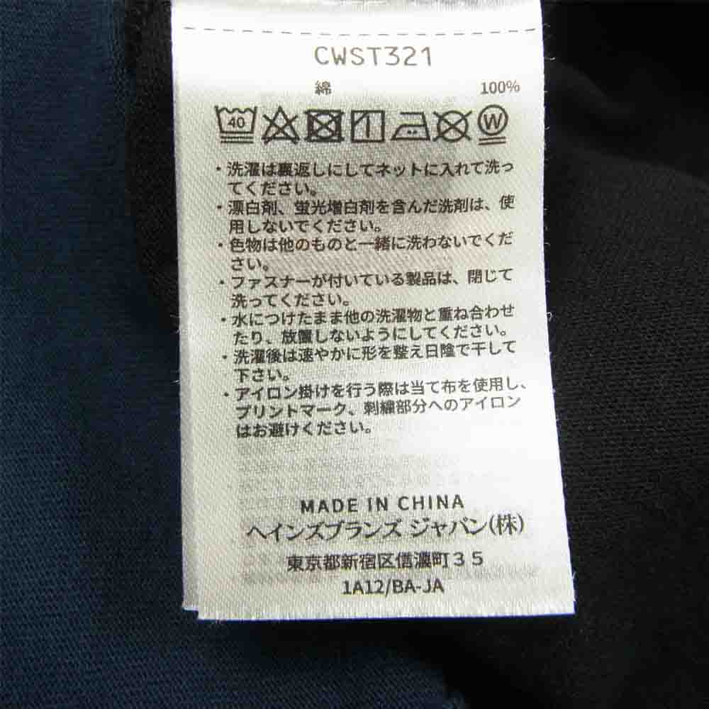 Champion チャンピオン CWST321 BEAMS ビームス 別注 CRAZY クレイジーパターン スウェット ワンピース ネイビー系 XS【新古品】【未使用】【中古】