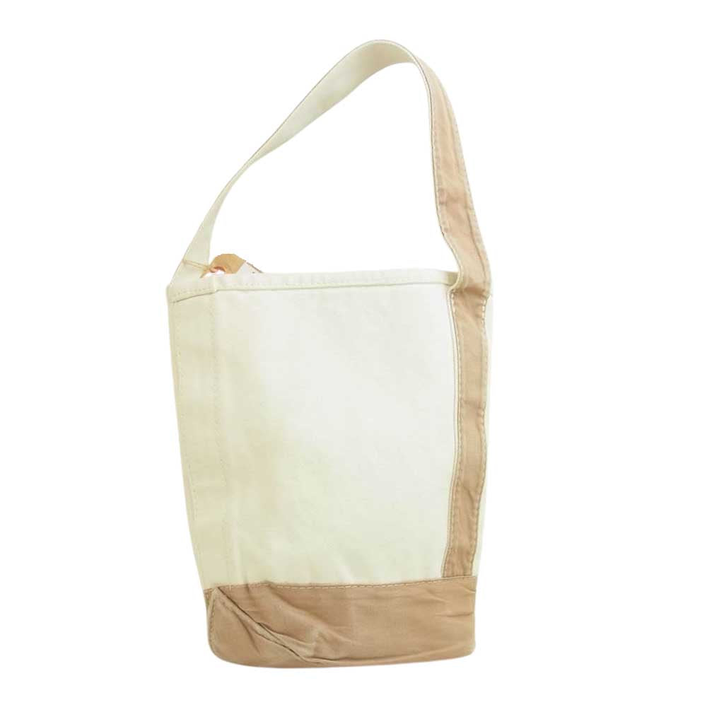 REMI RELIEF レミレリーフ × L.L.Bean エルエルビーン LaLa Begin 別注 HANDWORK ヴィンテージ加工 シリンダー キャンバス トート ベージュ系【中古】