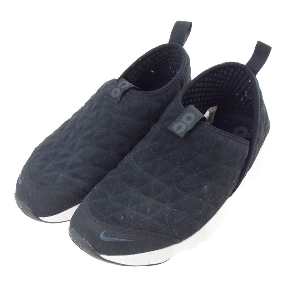 NIKE ナイキ CT2896-001 ACG MOC 3.0 LEATHER エーシージー エアモック 3.0 レザー スニーカー ブラック系 27cm【中古】