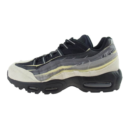 NIKE ナイキ 19SS CU8406-101 COMME des GARCONS コムデギャルソン 19SS AIR MAX 95 CDG エアマックス 95 スニーカー ブラック系 グレー系 27cm【中古】