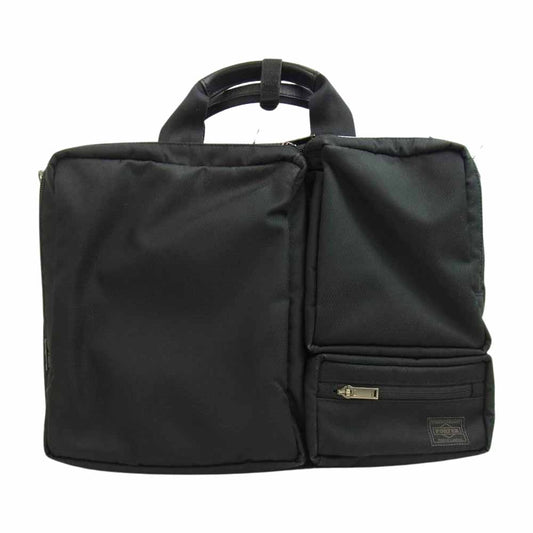 PORTER ポーター CLOVE クローヴ 2WAY ブリース ケース ビジネス バック ブラック系【中古】
