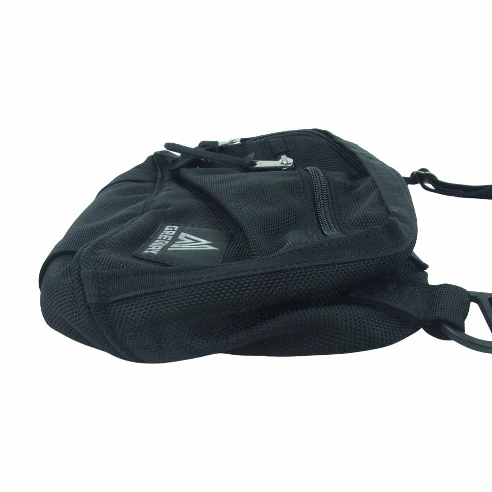 GREGORY グレゴリー JRANSFER SHOULDER MED トランスファー ショルダー バッグ ブラック系 M【新古品】【未使用】【中古】