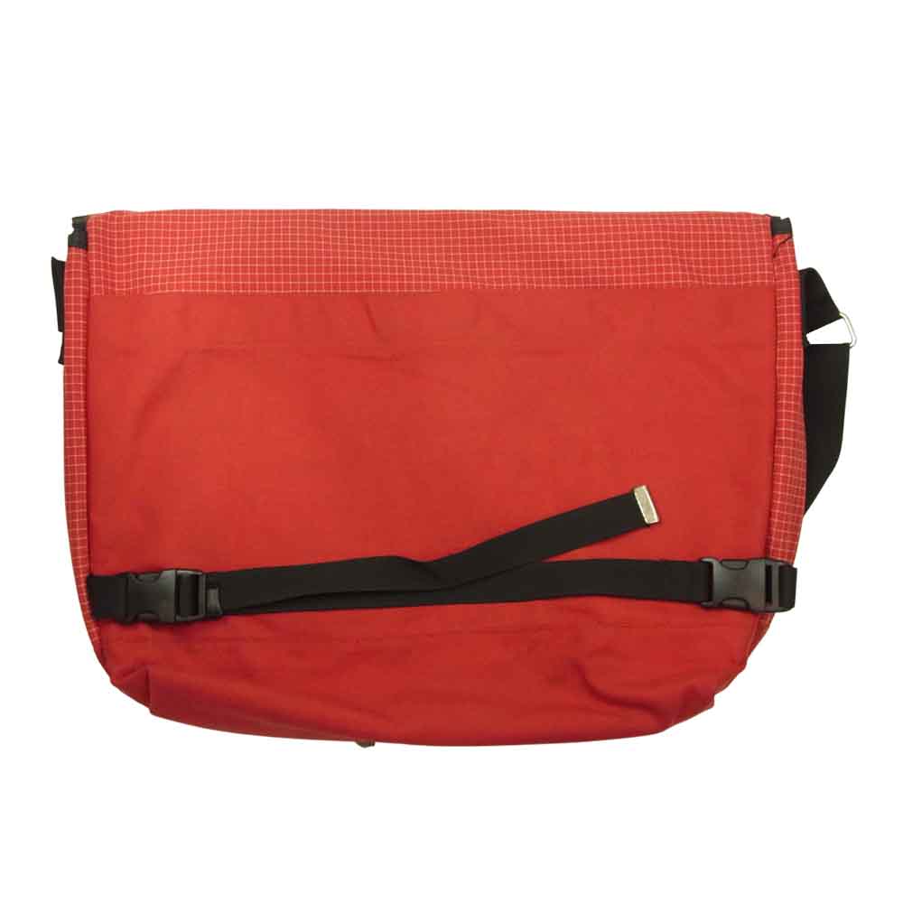 Supreme シュプリーム 09AW Messenger Bag リップストップ チェック メッセンジャー バッグ レッド系【中古】