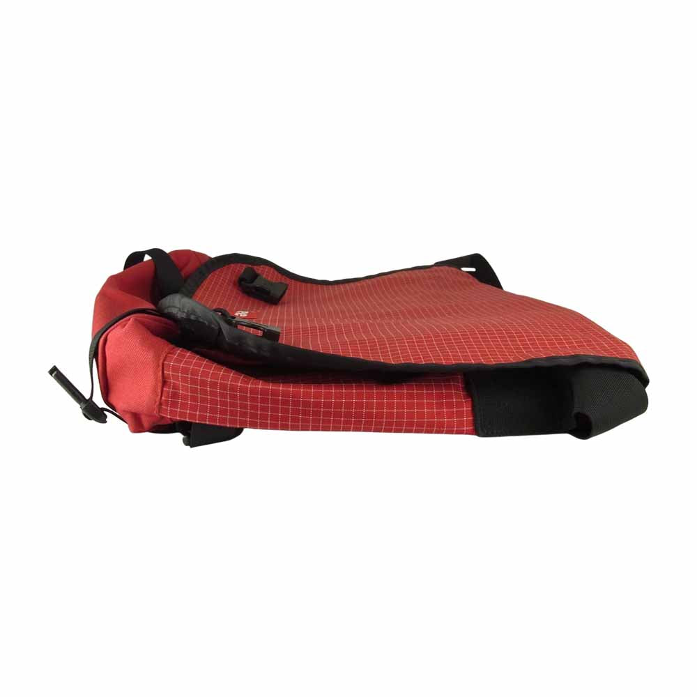 Supreme シュプリーム 09AW Messenger Bag リップストップ チェック メッセンジャー バッグ レッド系【中古】