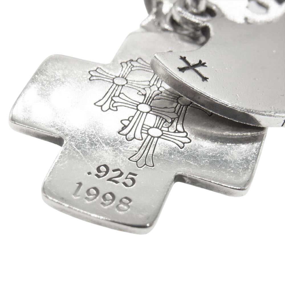 CHROME HEARTS クロムハーツ（原本無） スリー トリンケッツ ペンダント シルバー系【中古】