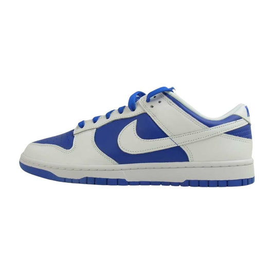 NIKE ナイキ DD1391-401 DUNK LOW RETRO Racer Blue and White ダンク ロー レトロ レーサー ブルー ホワイト スニーカー ブルー系 29cm【新古品】【未使用】【中古】