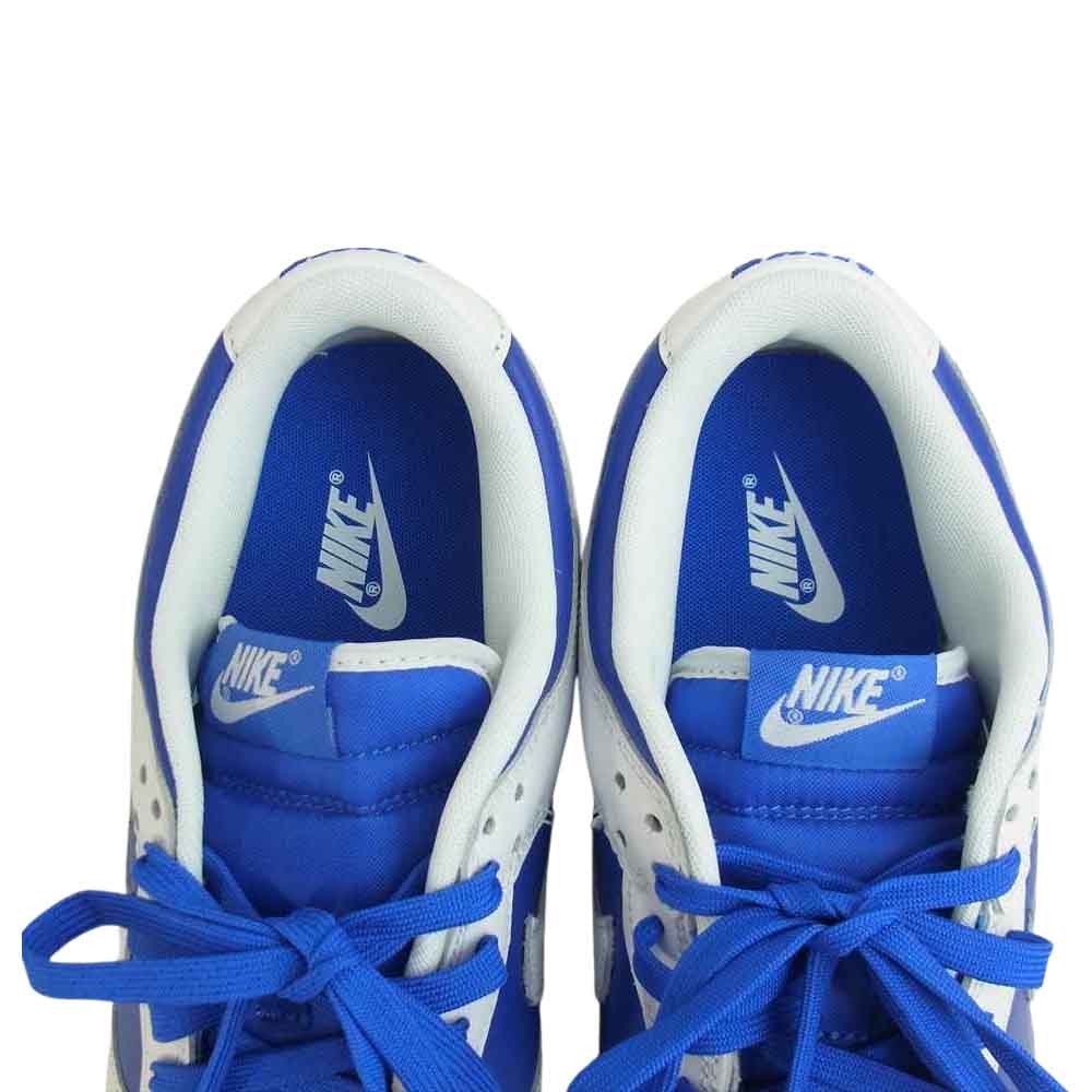 NIKE ナイキ DD1391-401 DUNK LOW RETRO Racer Blue and White ダンク ロー レトロ レーサー ブルー ホワイト スニーカー ブルー系 29cm【新古品】【未使用】【中古】