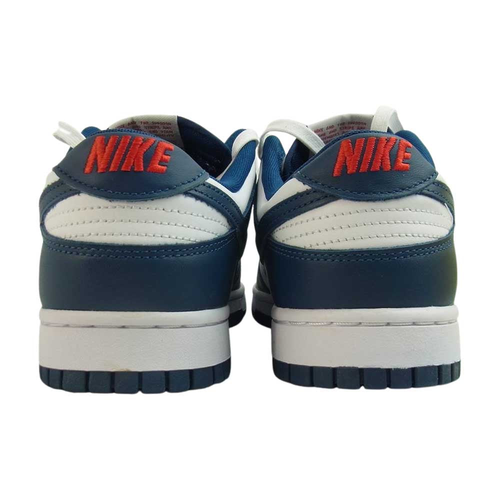 NIKE ナイキ DD1391-400 DUNK LOW RETRO Valerian Blue ダンク ロー レトロ バレリアンブルー スニーカー ネイビー系 29cm【極上美品】【中古】