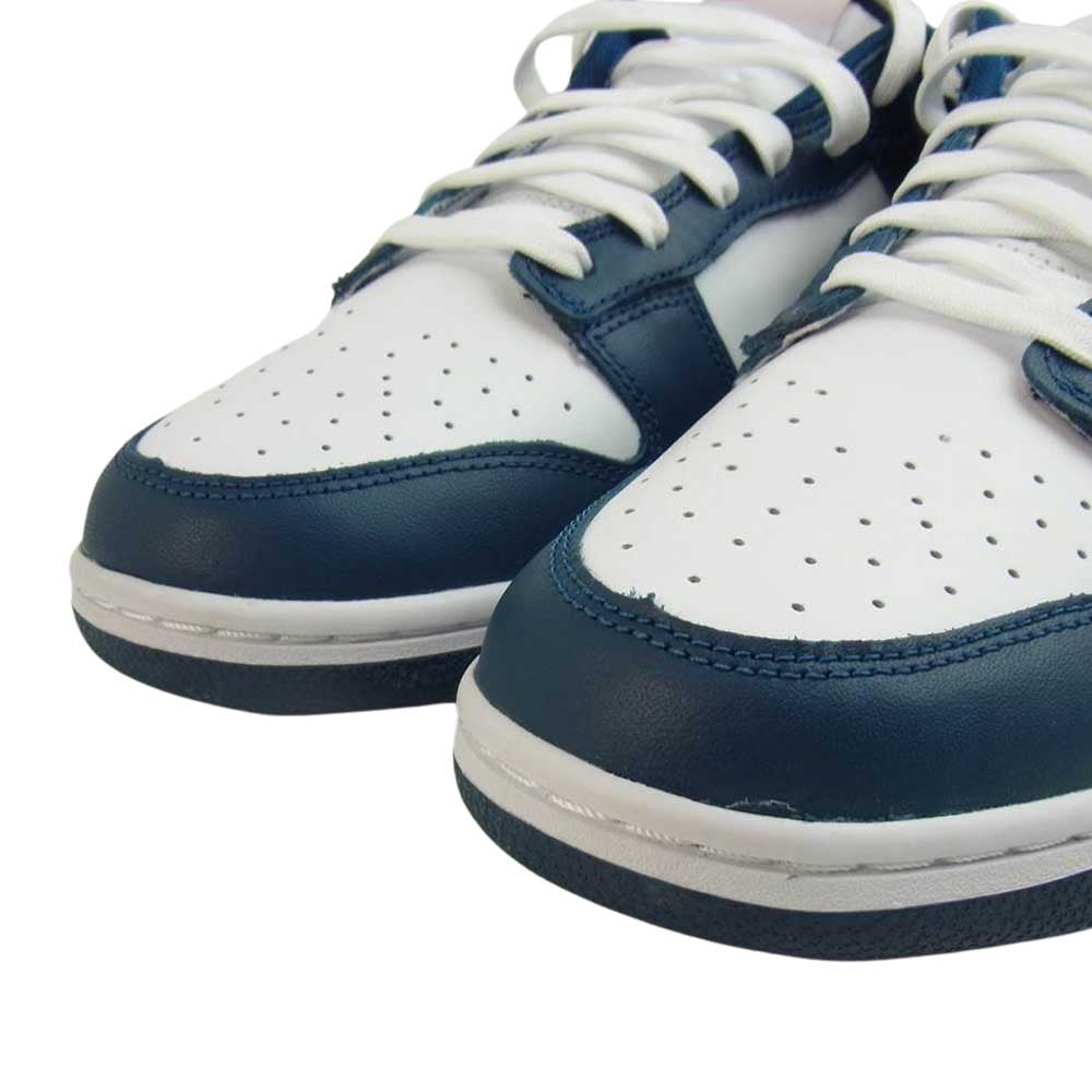 NIKE ナイキ DD1391-400 DUNK LOW RETRO Valerian Blue ダンク ロー レトロ バレリアンブルー スニーカー ネイビー系 29cm【極上美品】【中古】