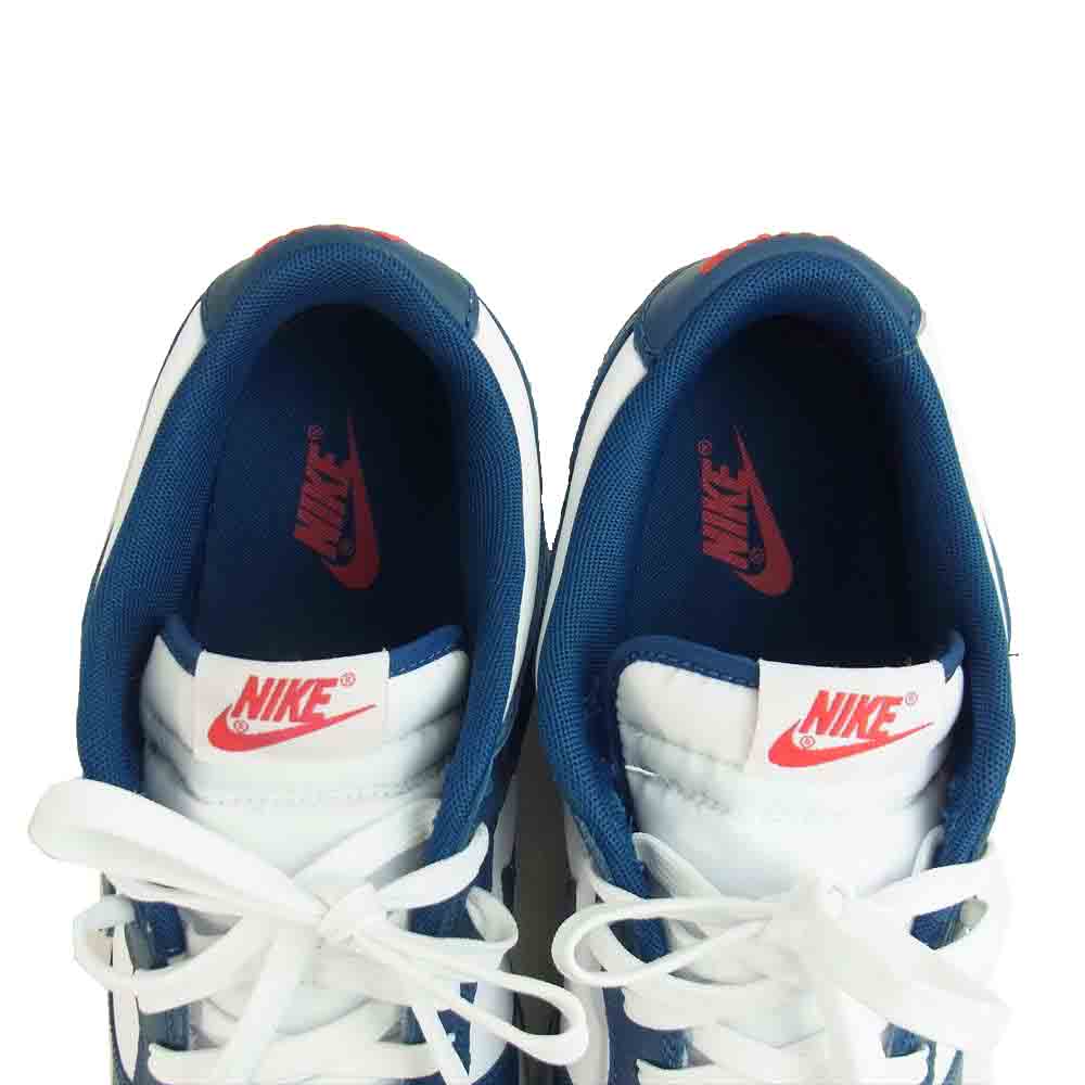 NIKE ナイキ DD1391-400 DUNK LOW RETRO Valerian Blue ダンク ロー レトロ バレリアンブルー スニーカー ネイビー系 29cm【極上美品】【中古】