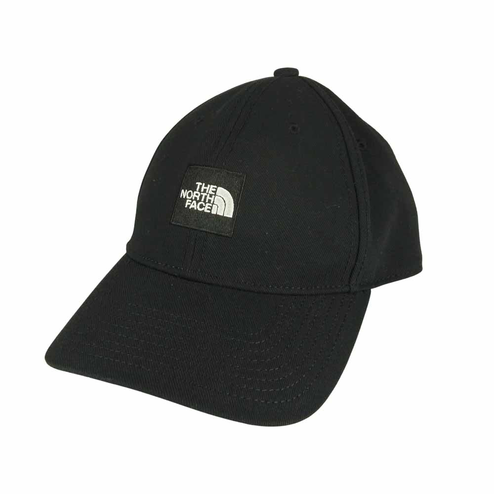 THE NORTH FACE ノースフェイス NN41911 SQUARE LOGO CAP スクエア ロゴ キャップ ユニセックス ブラック系 F【極上美品】【中古】