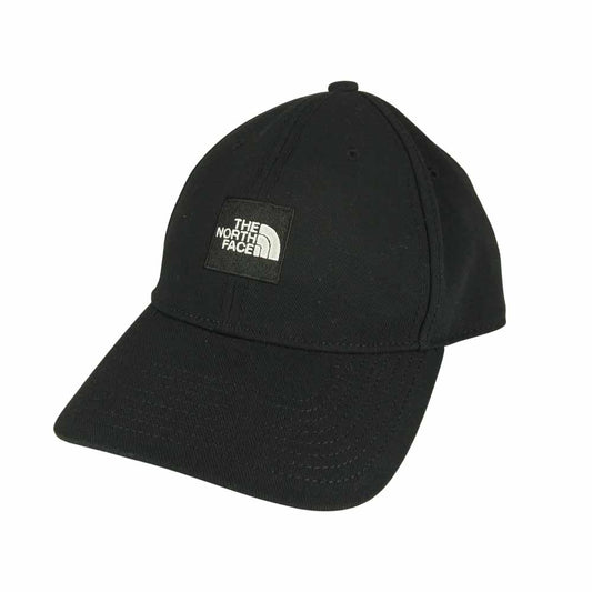THE NORTH FACE ノースフェイス NN41911 SQUARE LOGO CAP スクエア ロゴ キャップ ユニセックス ブラック系 F【極上美品】【中古】