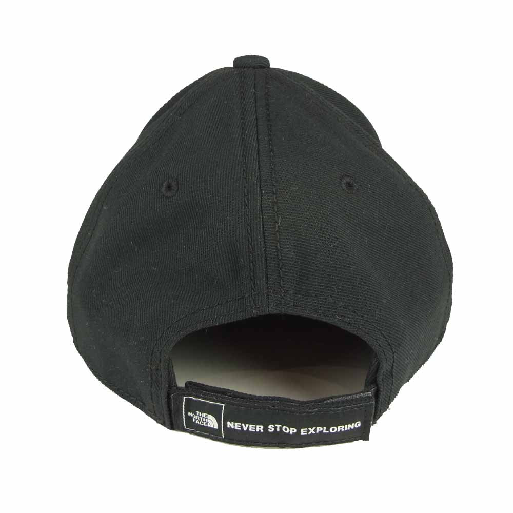 THE NORTH FACE ノースフェイス NN41911 SQUARE LOGO CAP スクエア ロゴ キャップ ユニセックス ブラック系 F【極上美品】【中古】