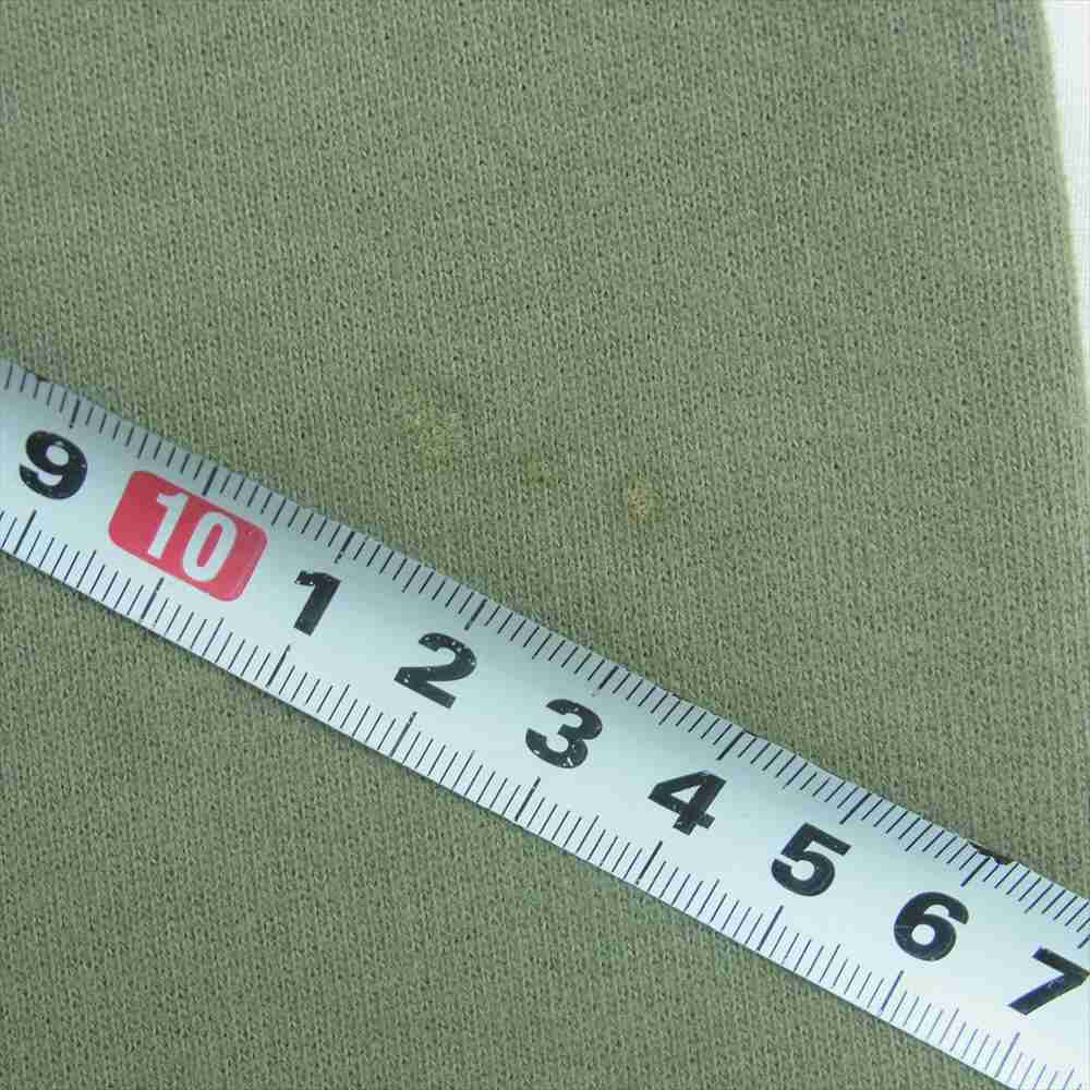 STONE ISLAND ストーンアイランド 国内正規品 19AW 711562720 ロゴパッチ ワッペン クルーネック L/S 長袖 スウェット カーキ系 XXL【中古】